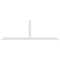 Ekena Millwork Portland Architectural Grade PVC Gable Bracket, 108"W x 36"H x 4"D x 4"F, 8/12 Pitch GBP108X36X0404POR00 - alternate 2